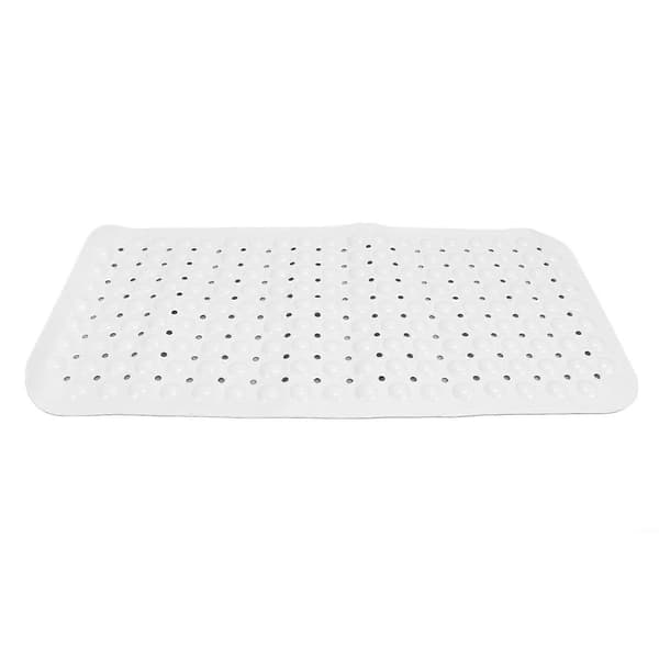 Badekar Dusjmatter Stor Vaskbar Baderom Badekar Gulvmatter Tilbehør for Eldre Mann Hvit39 X 79cm/15.4 X 31.1inYMMR)