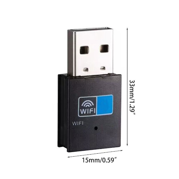 150M 2 i 1 USB WiFi Adapter Bluetooth-kompatibel Sender til Orange Pi 5