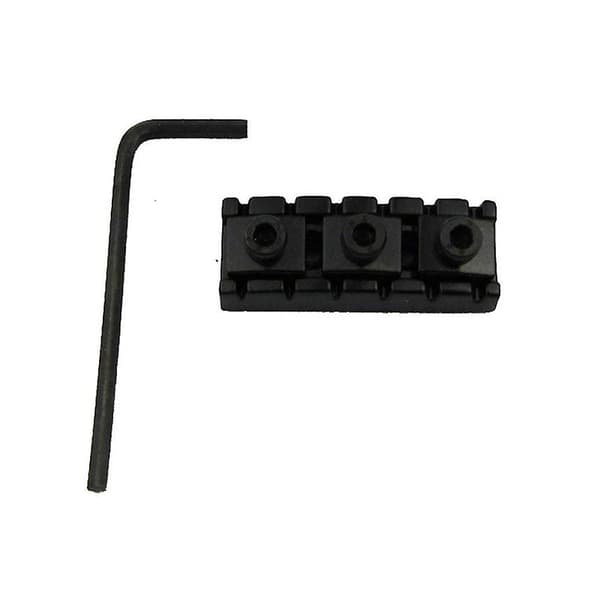 42 mm Guitar Metal String Lock Låsemøtrik til Elektrisk Guitar Tremolo Double Lock System, Sort