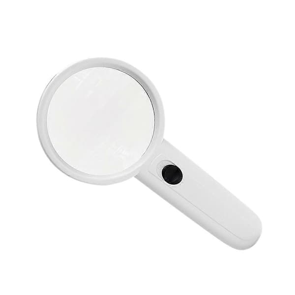 Leseforstørrelsesglass med lys for eldre synshemmede, kompakt 1 stk
