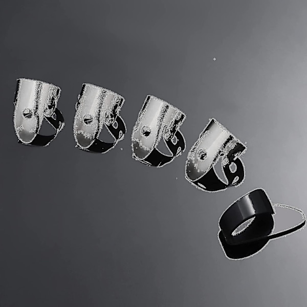 12-pack Stål Fingerplock för Gitarr, Banjo och Andra Instrument