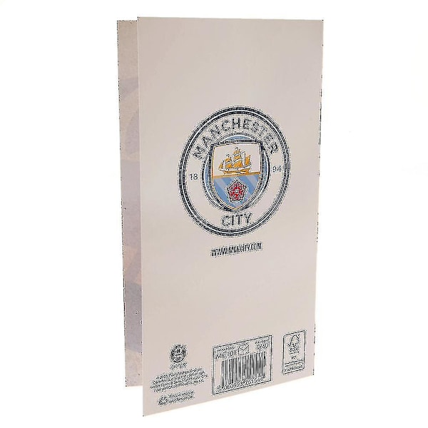Manchester City FC Retro Fødselsdagskort
