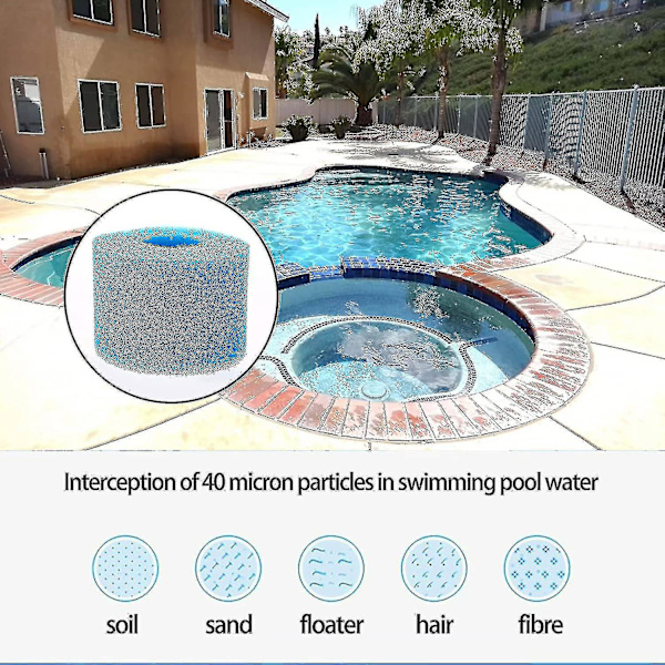 Intex Pure Hot Tub Filterpatron S1 - Genanvendelig & Vaskbar (18 stk)