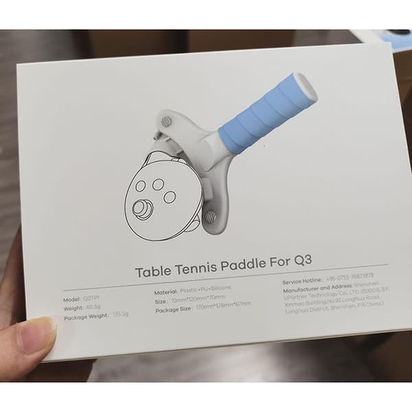 Bordtennispadle for Meta Quest 3 Pingpong Spilltilbehør