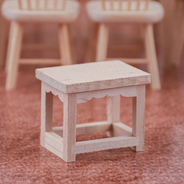 5 stk. 1:12 Skala Stoler Dukkehust Miniatyr Møbler Modell