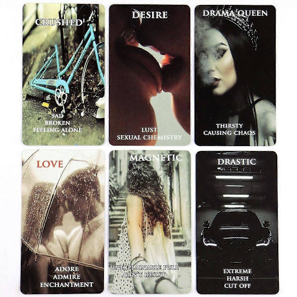 Situations Oracle Deck: 60 Kort Engelsk Bordspil Kort