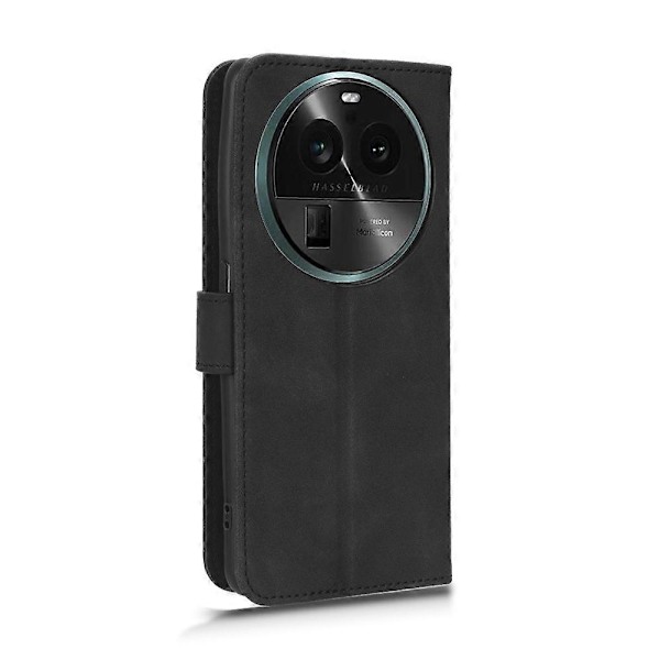 Til OPPO Find X6 Pro Hudfølelse Magnetisk Flip Læder Telefon Cover