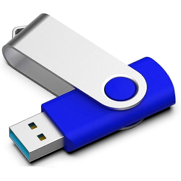 USB Flash Drive 128GB USB 3.0 USB Stick Drejelig Hukommelsespind Høj Hastighed Pen Drive
