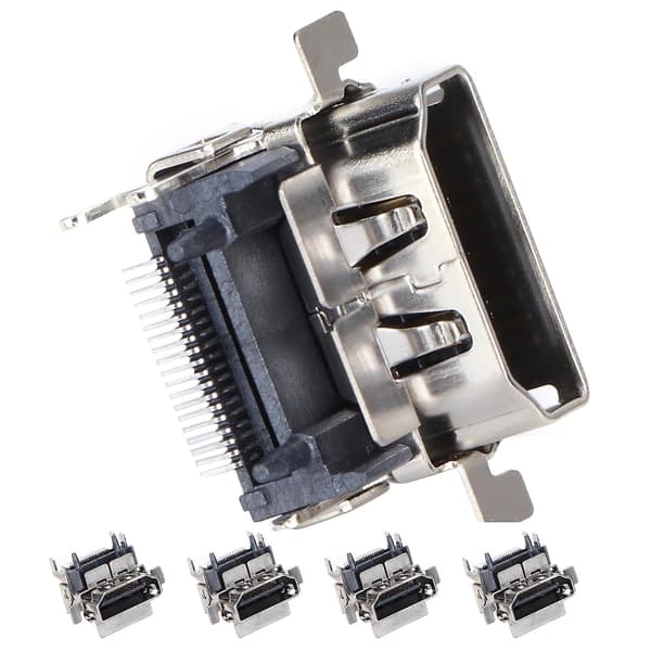 1080P HDMI Stikkontakt Port Interface Connector Udskiftning til Spilkonsol 5 stk Xbox One S