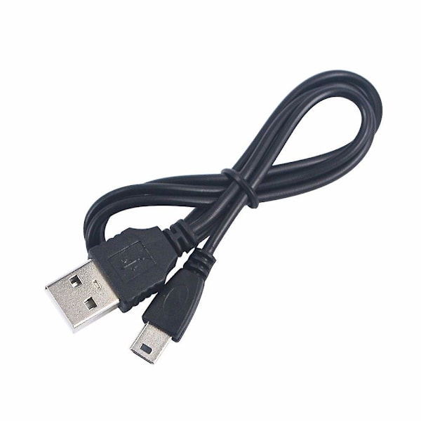 USB-kabel for dataoverføring og lading for Zoom H6 Handy Kamera Svart