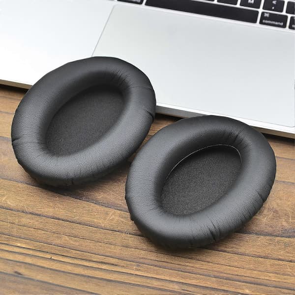 For Sennheiser HD 300 Pro Hodetelefon 1 par Øreputer Protein Leather Ear Curisons