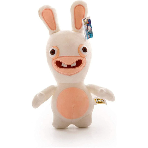 2024 Hot Toys Rayman Raving Rabbids Animation Dyr Kanin Børnelegetøj Plysdukke Pigegave 22 Cm