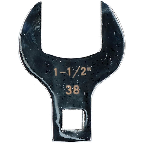 38mm (1 1/2\") Crowfoot-nøkkel 1/2\" Drive Crows Feet Spanner for momentnøkler LANG