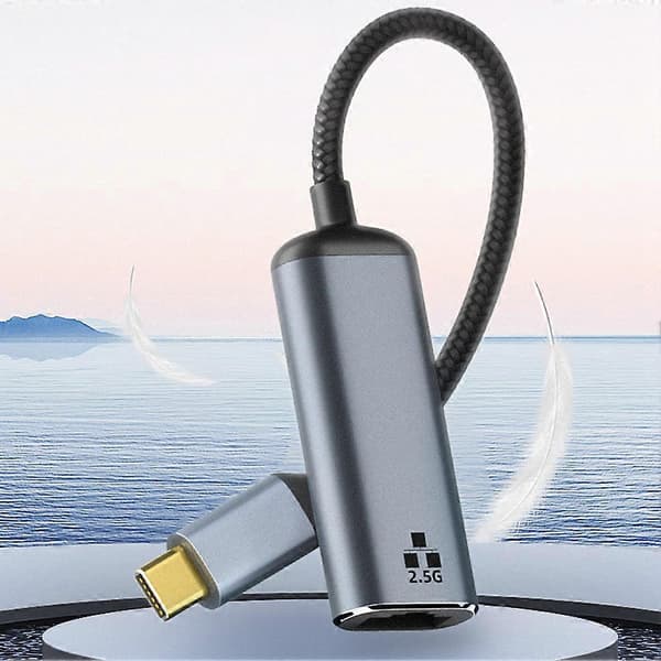 2500Mbps 2.5G USB C Ethernet -sovitin