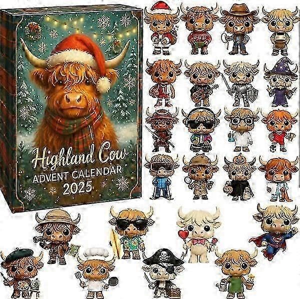 Julkalender 2025 Full-stil Akryldekoration-lhh2
