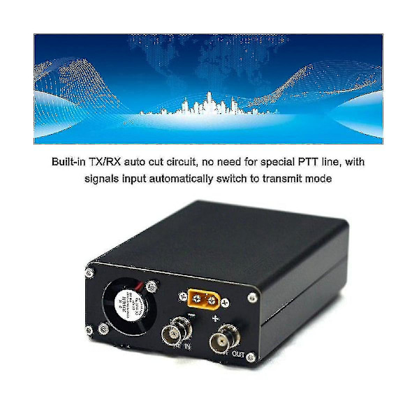 Ogs-50w 50w Hf-effektförstärkare för Usdx Ft-817 Icom Ic-703 Ic-705 Elecraft Kx3 Qrp Ft-818 G90 G90s (ws)