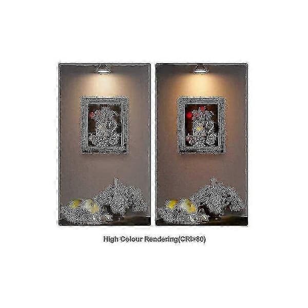 10-pak dæmpbare GU4 halogenpærer 20W 12V 2800K varm hvid