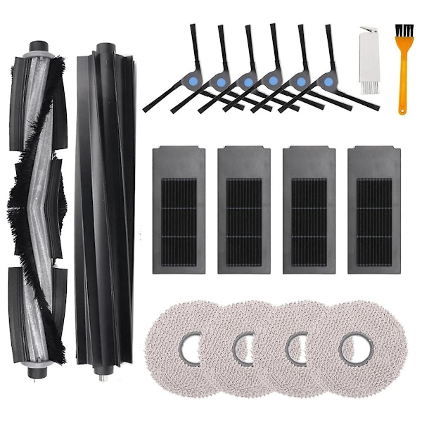 Tilbehørspakke til Ecovacs Deebot X2 / X2 Omni / X2 Pro / DEX86 støvsuger reservedele, hovedbørste