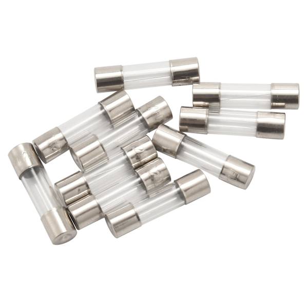 10 stk. 250V 0,2A 200mA Hurtig Blæsende Glassikringer Rør 5mm x 20mm