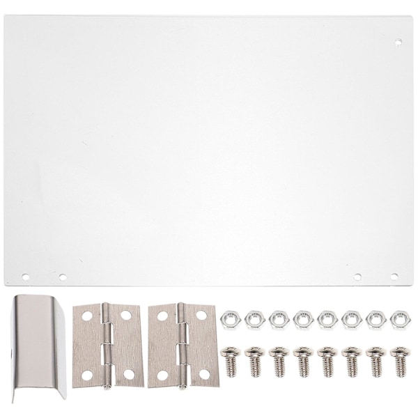 Popcornmaskine Dørpanel Udskiftning Klar Panel Tykkere PVC Popcornmaskine Panel Forsyning