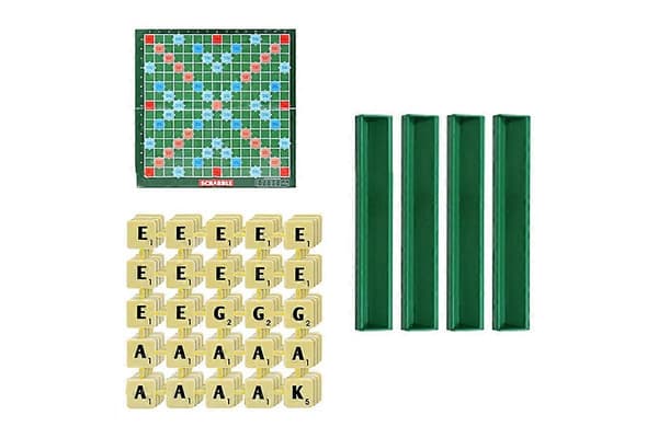 Scrabble Lautapeli Sanapeli Hauska Perhepeli