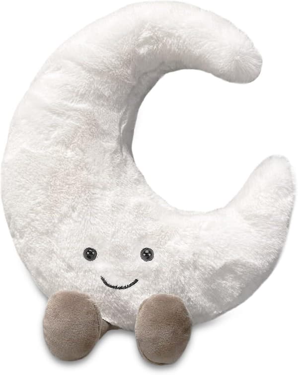 Amuseable Sol og Måne Plussj Leke Stoffdyr Plushie Dukke Leke Romdekorasjon Gave Til Barn (måne + sol)