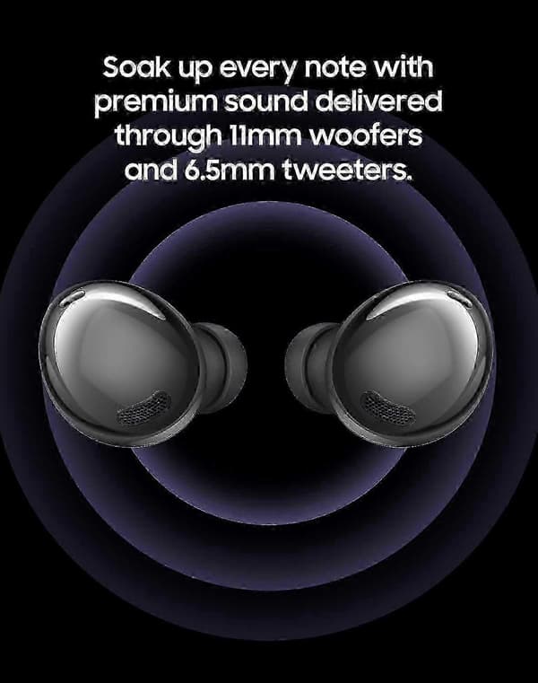 Galaxy Buds Pro, Bluetooth-øretelefoner, ægte trådløs, støjreduktion, opladning