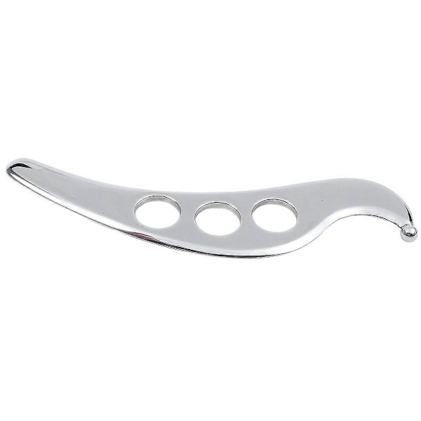 Rostfritt Stål Gua Sha Guasha Platta Massager Verktyg Skrapa Fysioterapi Lös Muskel Meridian Massage Maskin SPA Bräda Verktyg