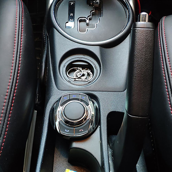100% Ny Universal Trådløs Bilratstyring Fjernbetjening Knapper Støtter Bluetooth med LED Lys 8-Tast Funktioner til Android Navigation