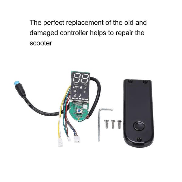 Ninebot MAX G30 El-Scooter Bluetooth Digital Display Instrumentpanel Frontpanel Montering