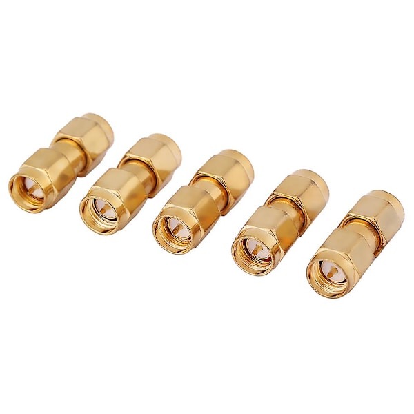 SMA Han till SMA Han Koaxialkontakt Adapter Set 5st