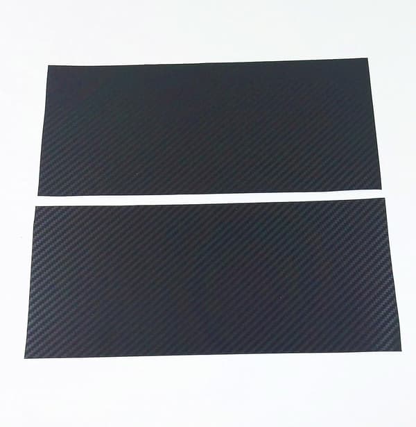 Karbonfiber Chevy Bowtie Emblem Overleggark (2 stk)