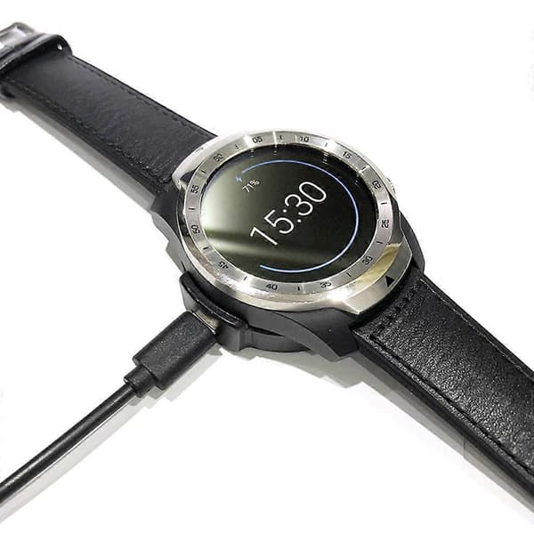 Strömadapter för TicWatch Pro Laddningskabel Klocka Snabbladdningstillbehör