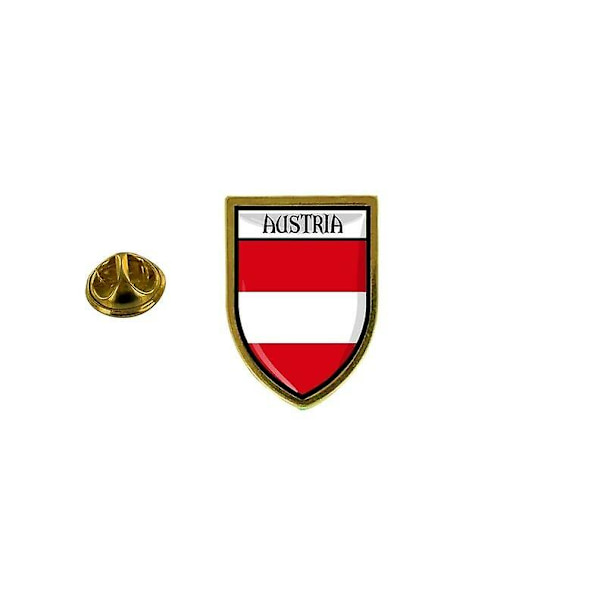 tall tall tall märke tall tall-apos;s souvenir stad flagga land vapensköld österrikisk autriche