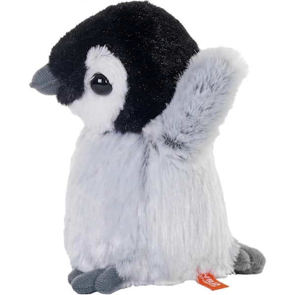 Wild Republic Penguin Plysch, Gosedjur, Plyschleksak, Presenter för Barn, Cuddlekins Mini 6 tum