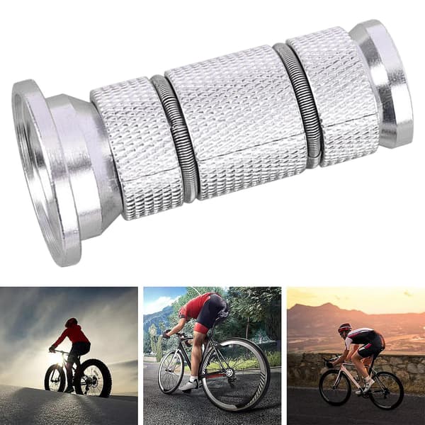 2x Cykel Headset Expander Aluminium Legering Cykel Headset Ekspanderende Prop Bolt Forlænger Expander