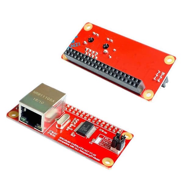 ENC28J60 LAN Ethernet -verkkosovitinmoduuli Raspberry Pi Zerolle