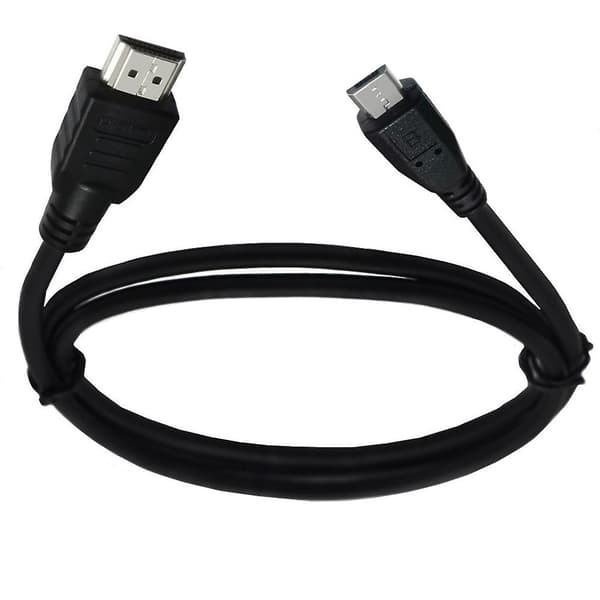 1M HDMI til Micro USB Kabel Adapter Han Data Opladningsledning Konverter Stik