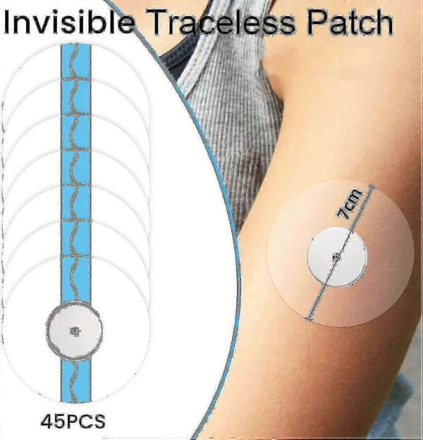 Freestyle Libre 3 Sensor, 45 stk. Freestyle Libre 2 Transparente Plaster Freestyle Libre Til Freestyle Libre 1 2 Og 3 Sensorer Selv