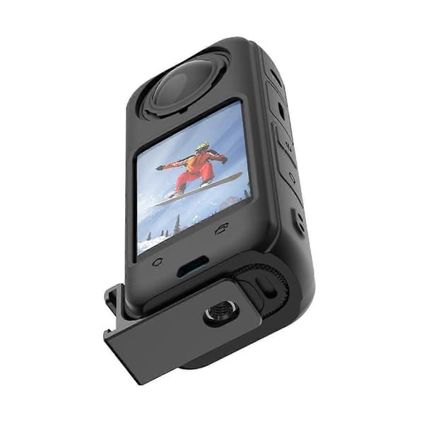 Til Insta360 X4 Mikrofon Adapter Cold Shoe Audio Kit Udvidelsestilbehør