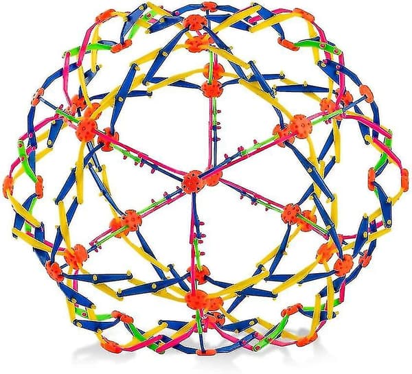 Hoberman Sphere Ball, Andningsboll, Plast Skalbar Stretchboll