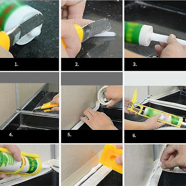 100 stk. Patrontips Silikontupper Tipserstatning Silikontupper Patronpatroner Dyser Dyser Cisea