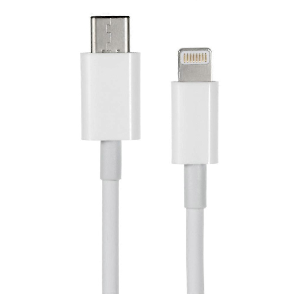 USB 3.1 Type C Han til Lightning 8-polet Kabel