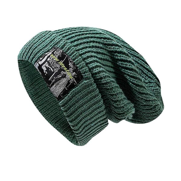 Hatt i strikket stoff for kvinner og menn - vinter, ute, gate-stil, varm, tilbehør