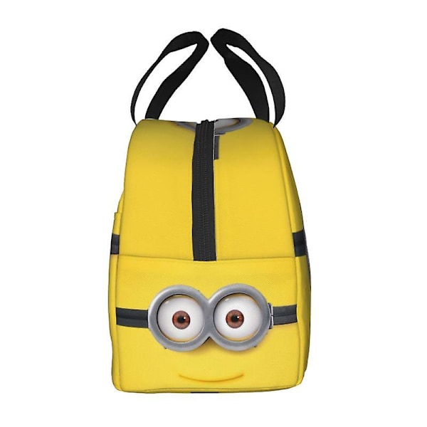 Minions isolerad lunchlåda för kvinnor bärbar varm kylväska termisk lunchväska arbete skola matbehållare tbz1041