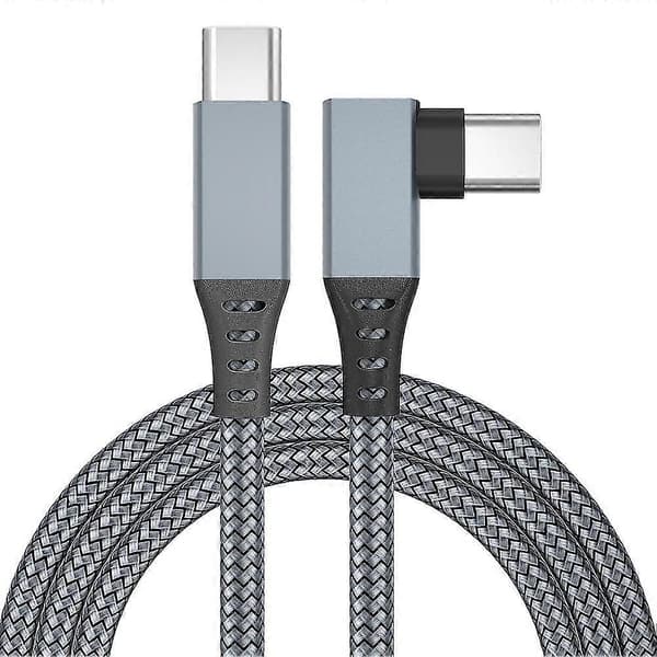 Link-kabel for Oculus Quest 2, rask lading og PC-dataoverføring USB C 3.2 Gen1 5 Gbps PD-overføring ladekabel VR-headset link-kabel