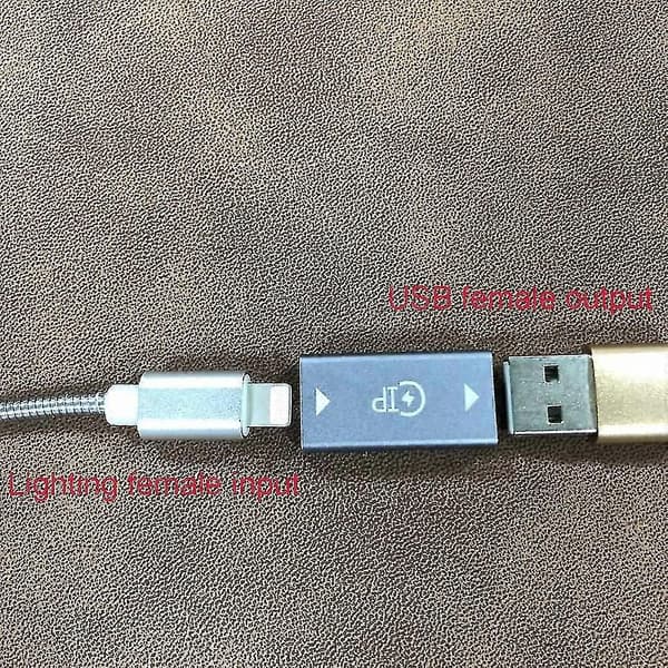 8-pin Lightning Hun til USB 3.0 Hun Konverter Stik Adapter til USB Kabel USB Disk Kortlæser