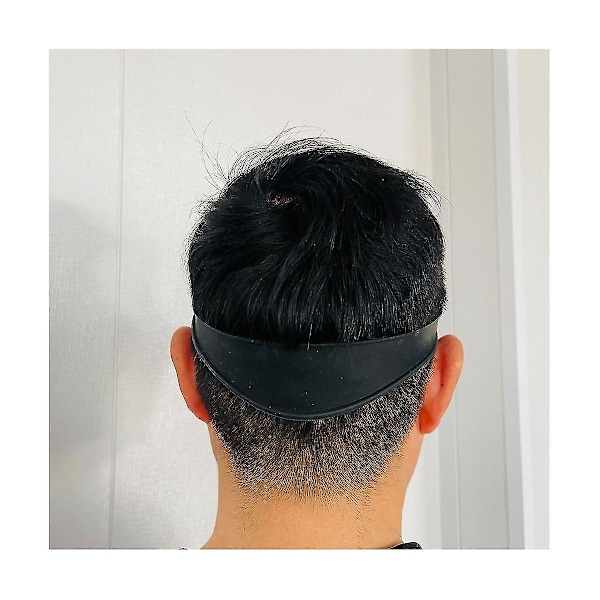 Halslinje Skrabe Skabelon Og Hårsnit Guide, Silikon Fade Guide, Fade Og Taper Guide Til DIY