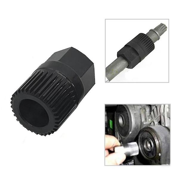 33 Spline Generator Pulley Fjerning Verktøy Alternator Clutch Frihjul Pulley Fjerning Verktøy For