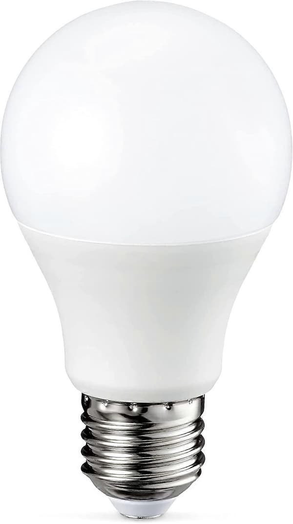 2 stk. LED E27 Skruepære, 9W (svarende til 60W), Varm Hvid, Dæmpbar